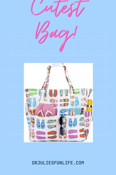 Want the PERFECT BEACH 🏖️ BAG?  It’s lightweight, waterproof, very affordable, and has LOADS OF POCKETS!
Perfect for spring break or the beach 🏝️ this summer. I love ❤️ it! I take it to my water aerobics class. Perfect for the gym.
#ltkover50
#ltkbeach
#beachessentials
#sunscreen


#LTKswim #LTKtravel #LTKfindsunder50