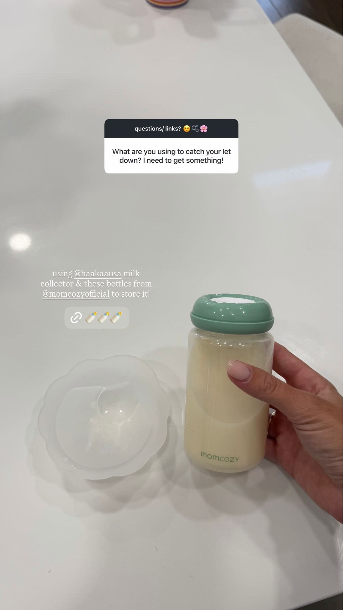 what i’m using to catch my letdown & store it during my breastfeeding journey 🍼

#LTKmomlife #LTKKids #LTKmorningroutine