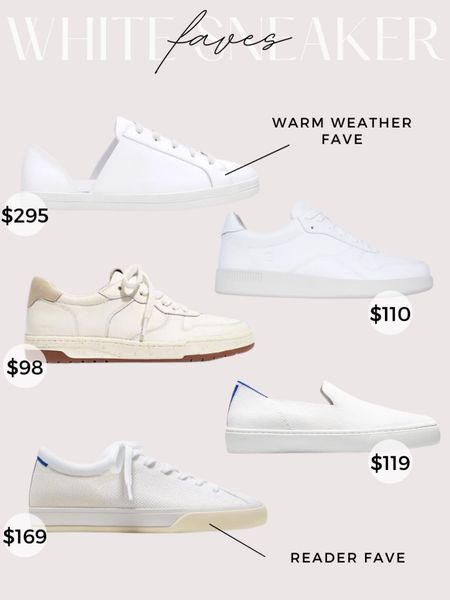 White Sneaker Faves - White Sneakers - White Shoes - Casual Tennis Shoes - Rothy’s - Madewell 

#LTKstyletip #LTKshoecrush