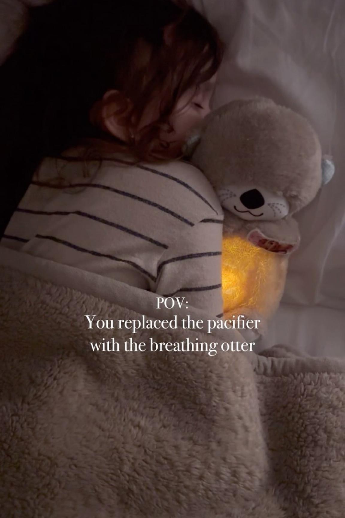 Read how the breathing otter helped us! 

After we took away our 3-year-old’s pacifier, she started experiencing insomnia. Instead of sucking on her pacifier, she began eating and staying up late into the night. She would wake up all through out the night, exhausted and cranky, constantly asking for her pacifier. Then, we discovered the Breathing Otter.

I explained to her that the baby otter needed a mommy to care for him at night, just like how moms take care of newborns. I told her that she needed to keep her hand on the otter’s tummy to help him breathe, which would comfort her and help her fall asleep to the rhythm.

Within just 10 minutes, she drifted off to sleep and slept for a full 12 hours. The Breathing Otter proved to be a miracle for all ages, providing relief for anxiety, sleep issues, stress, heartbreaks, ADHD, sleepless children, separation anxiety, restlessness, and depression.

🔗Comment “link” and I’ll send the breathing otter link straight to you! Make sure you’re following in order to get my DM! 

#paci #pacifier #momsofinstagram #momlife #momblogger #rawmotherhood #breathingotter #fisherprice #binky #toddlerlife #sahm #sahmlife #momhacks #newmom #momof4 #momof4kids