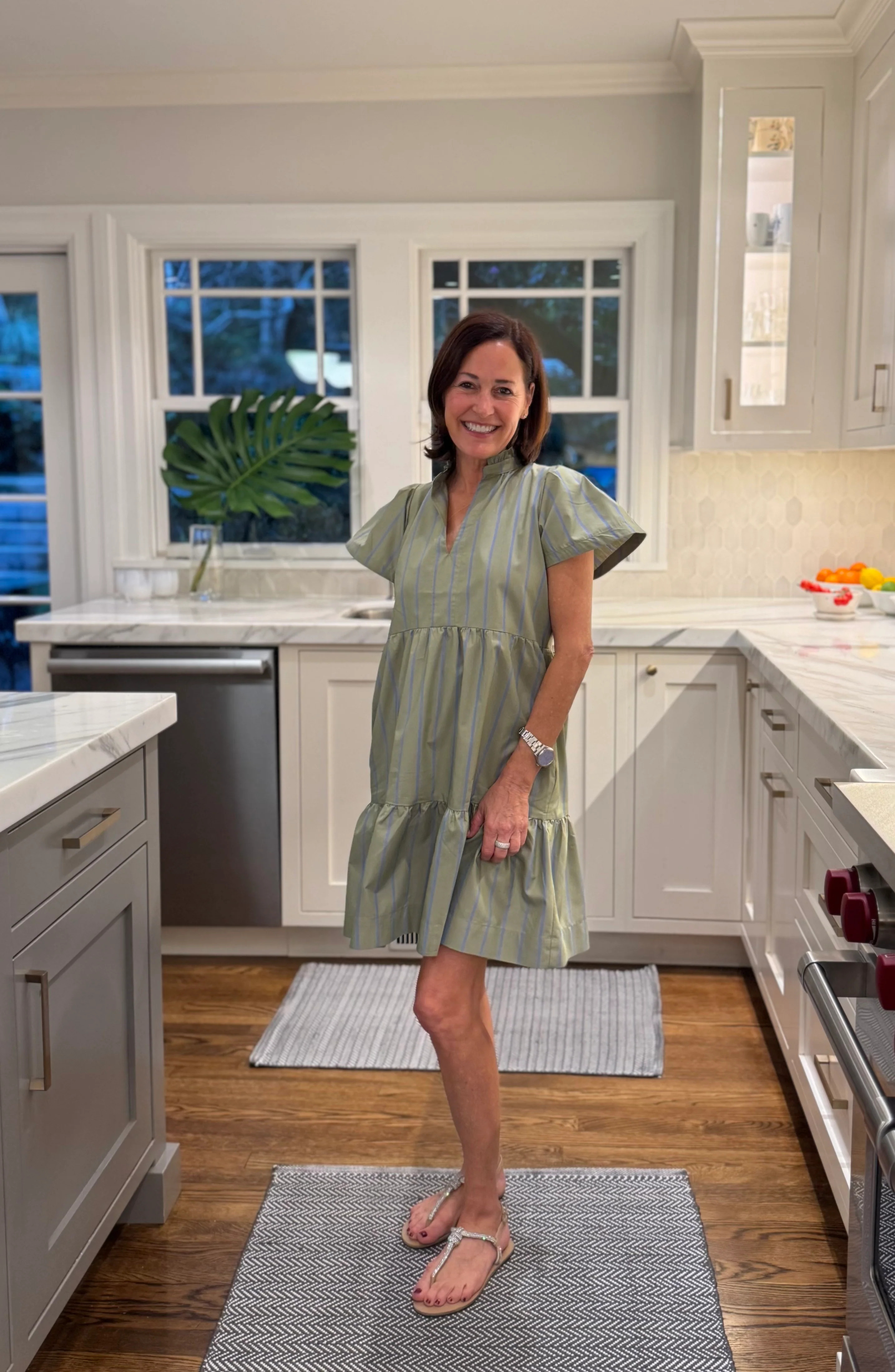 Shannon Striped Dress | Kia Moore Dress