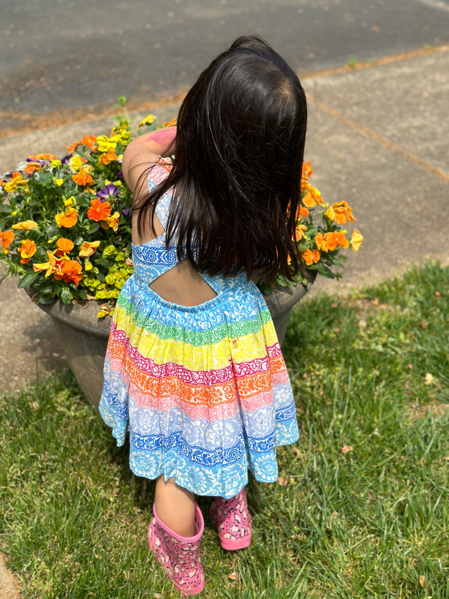 Spring ready in this sweet rainbow dress ☀️☀️

#LTKkids #LTKfamily