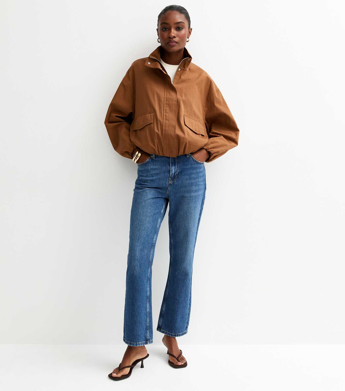 Anica Blue Straight Leg Jeans | New Look | New Look (UK)