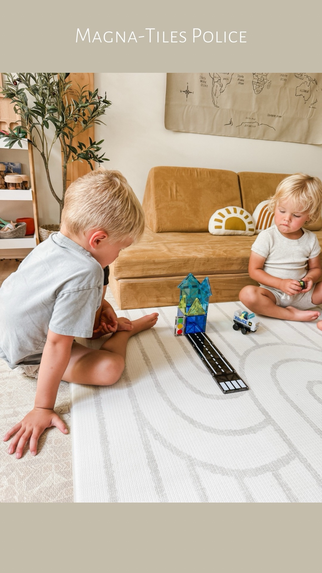 The new sets from MAGNA-TILES are amazing! This little police set is so fun for toddlers with the mini chassis and the little police man

#LTKKids #LTKFamily