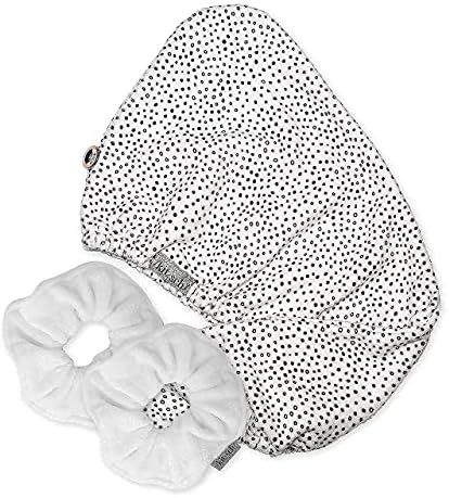Kitsch Microfiber Hair Towel Wrap for Drying Wet Hair and Microfiber Scrunchies for Frizz Free, H... | Amazon (US)