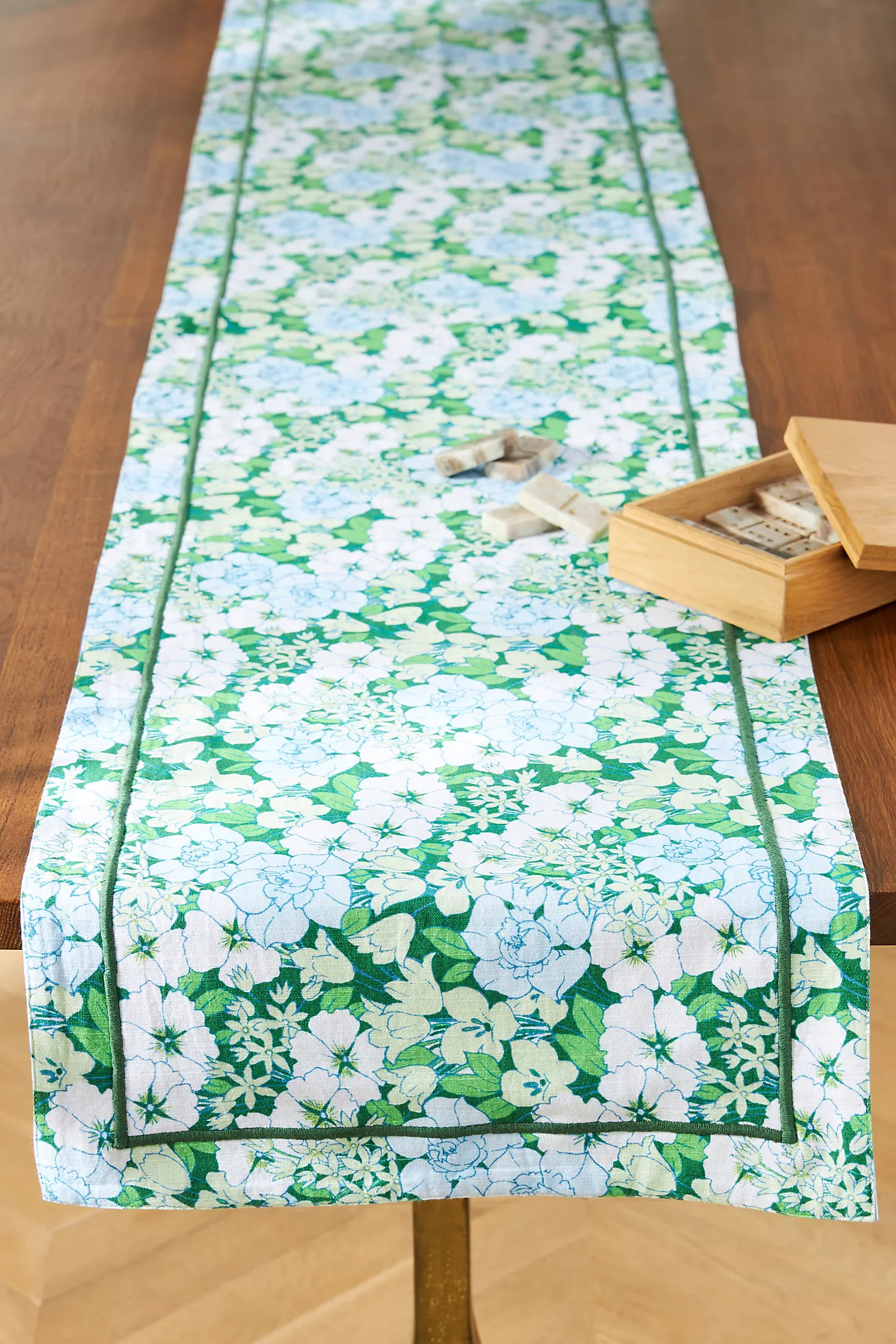Lyla Double-Sided Table Runner | Anthropologie (US)