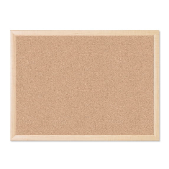 U Brands 17 x 23 in. Cork Bulletin Board, Natural Maple Wood-Style Frame | Walmart (US)