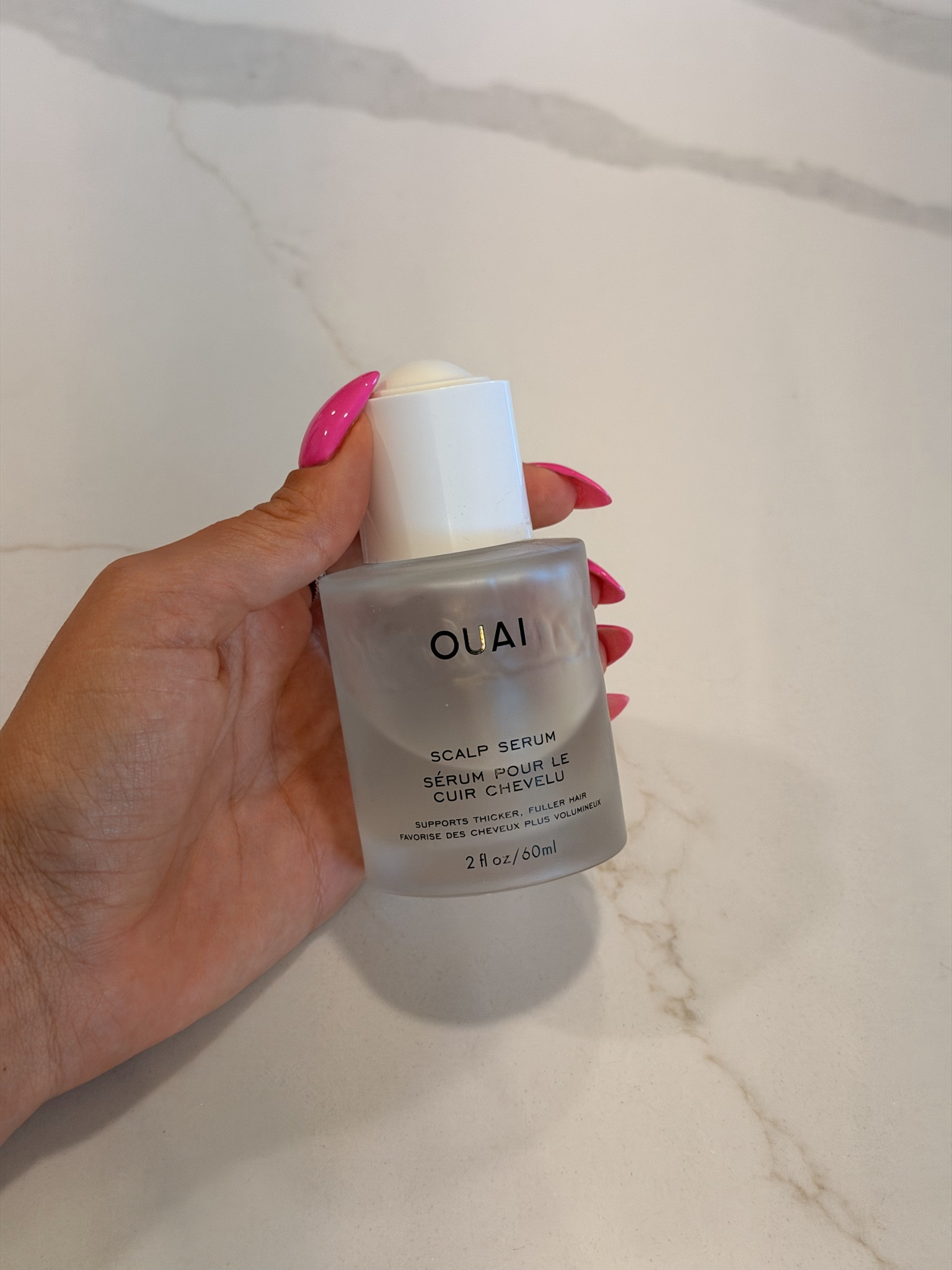 Use this with a hair mask! Rub it into your scalp, then apply mask and let it sit! Can also be applied to dry hair and styled