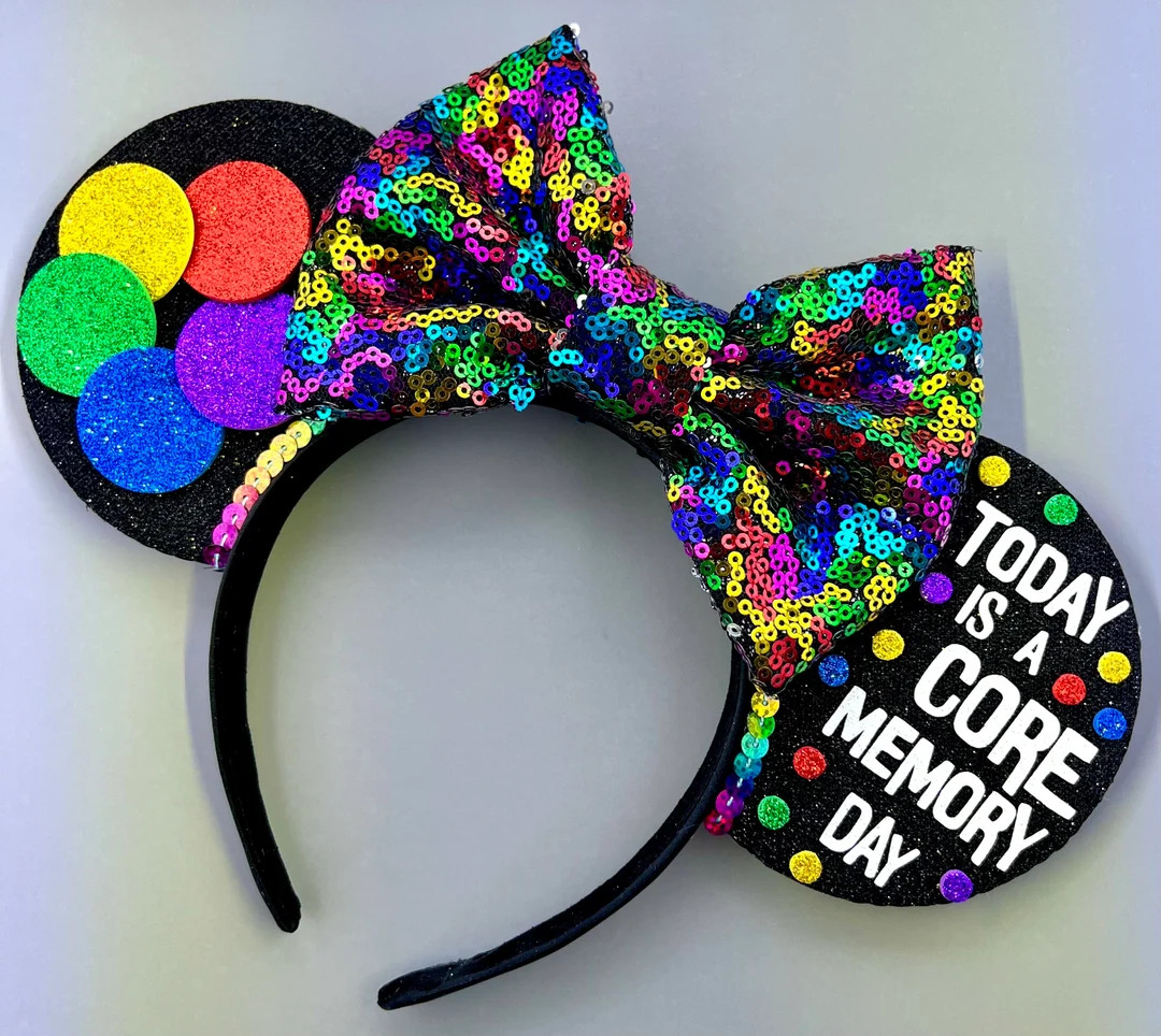 Inside Out Core Memory Day Inspired Mouse Ears - Etsy | Etsy (US)