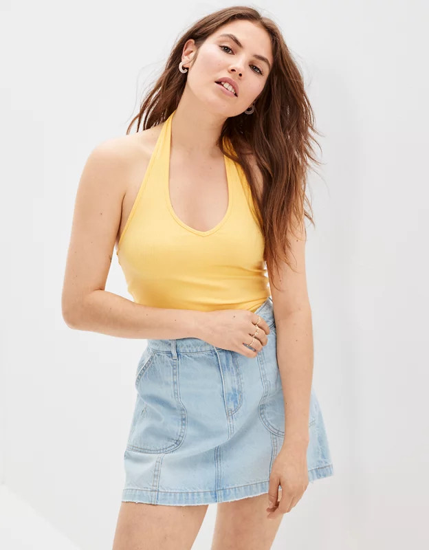 AE Halter Tank Top | American Eagle Outfitters (US & CA)