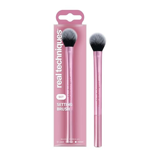 Real Techniques Setting Brush, Tapered Powder Brush, 1 Count | Amazon (US)