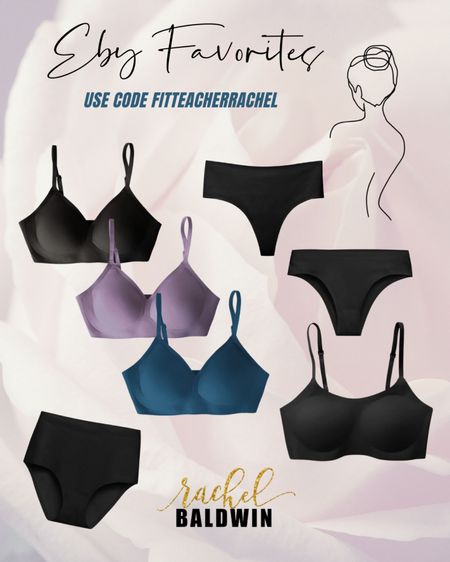 FOUND - the best undergarment brand! Comfy, supportive, affordable, and cute ✔️✔️✔️ Don’t sleep on Eby bras and underwear! 

Use code fitteacherrachel for a discount! 🛍️ 

#LTKfindsunder100 #LTKstyletip