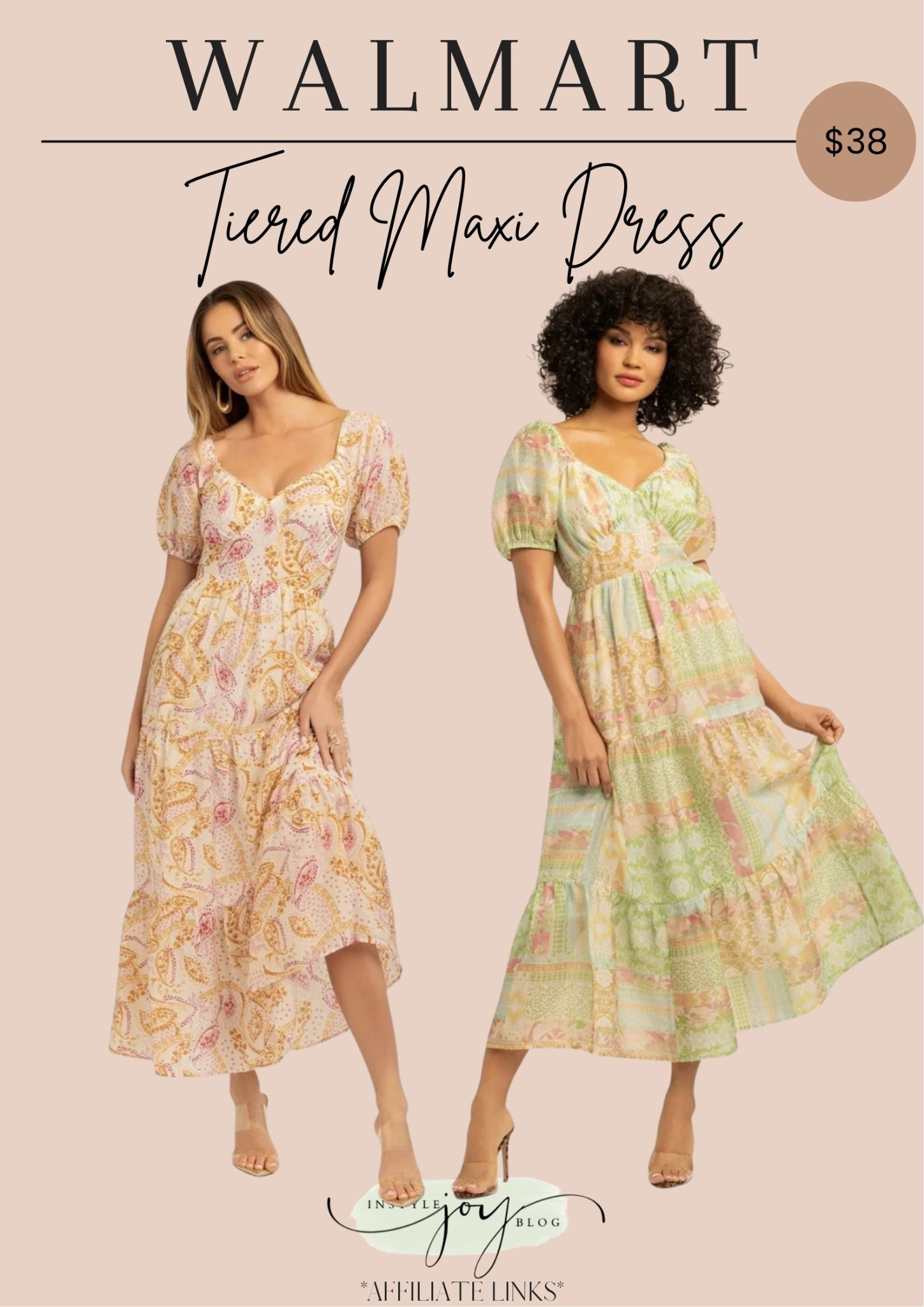 Walmart Jessica Simpson Women's Emmory Tiered Maxi Dress, Sizes XS-XL

#LTKootd #LTKTravel #LTKSeasonal