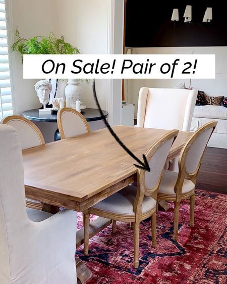These dining room chairs have been amazing! Sturdy and easy to clean. Set of 2 on sale now! 

#LTKfamily #LTKsalealert #LTKhome