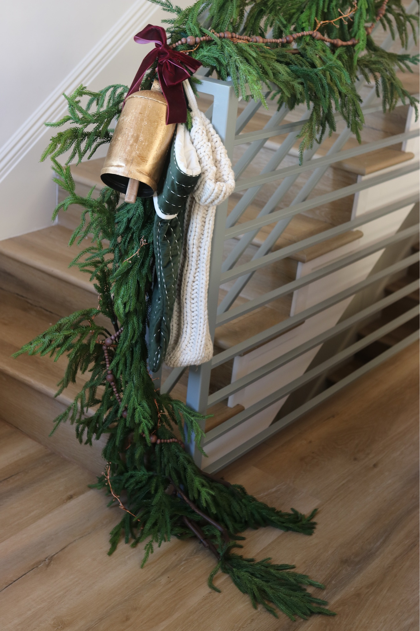 Holiday Stairwell Styling!

#LTKhome #LTKHoliday #LTKSeasonal