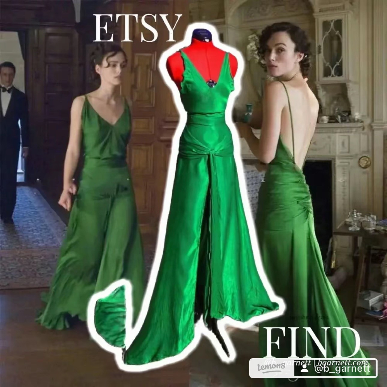 The iconic green gown from Atonement 

 Kira Knightly | wedding guest look | green wedding guest dress | formal wedding | black tie wedding | Etsy find | atonement 

#LTKParties #LTKStyleTip #LTKWedding