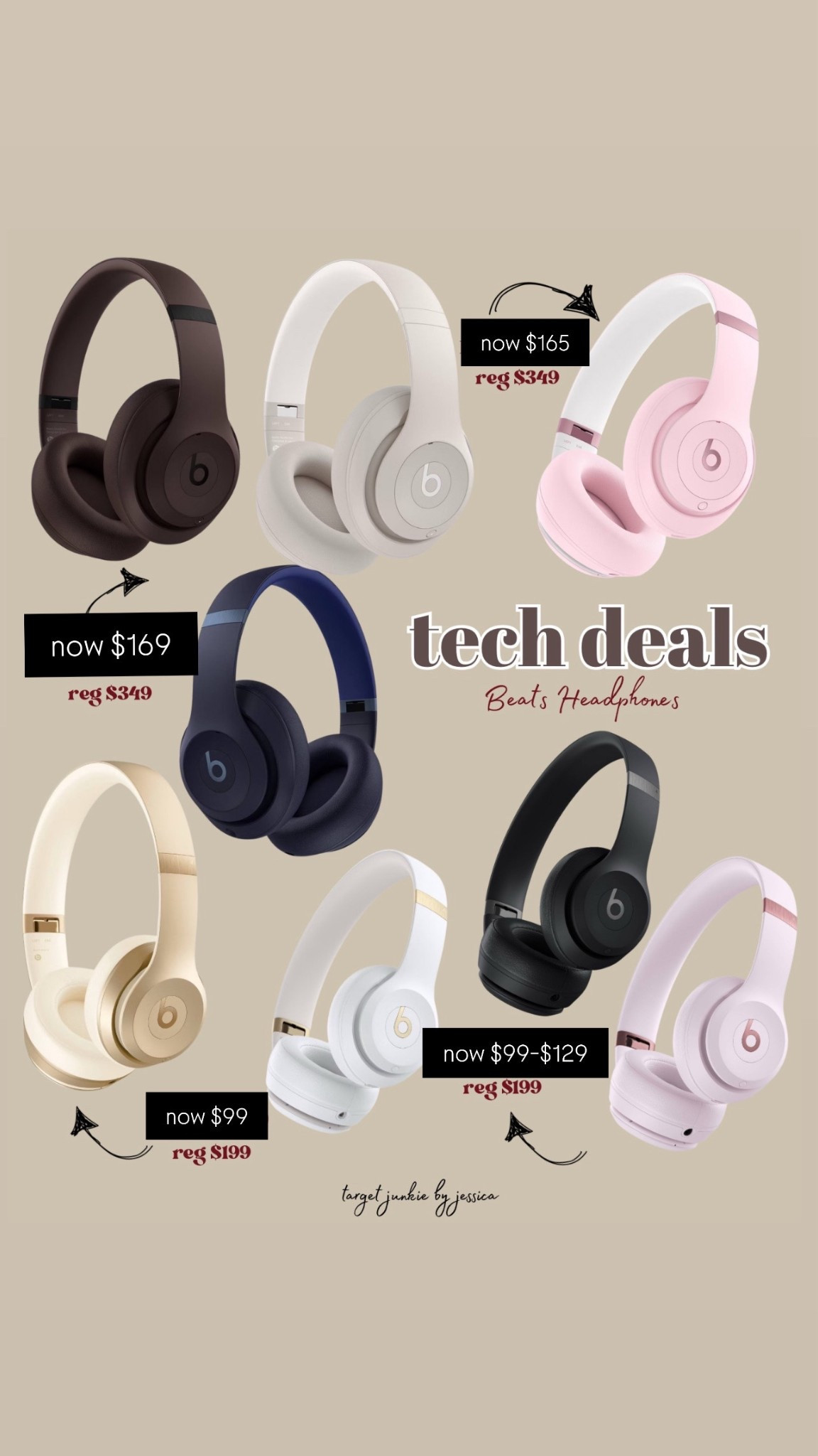 Last day to save ! Beats headphones are on sale $100-$184 off!! 

Target deals, gift ideas, teen gift idea, Target sale, Target Black Friday, headphones 


#LTKGiftGuide #LTKSaleAlert #LTKCyberWeek