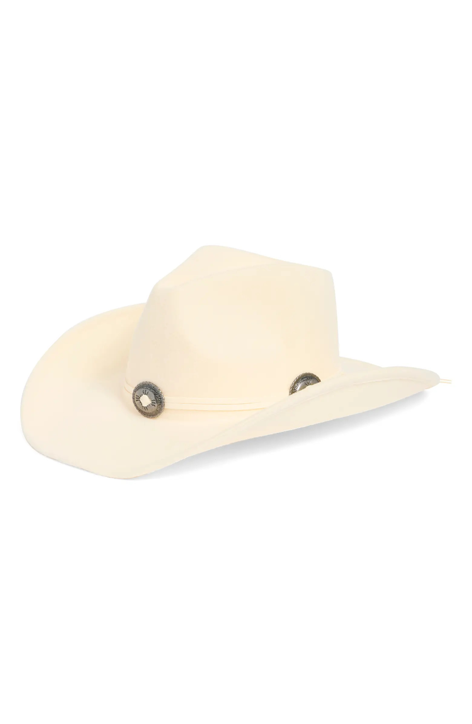 Concho Tie Cowboy Hat | Nordstrom Rack
