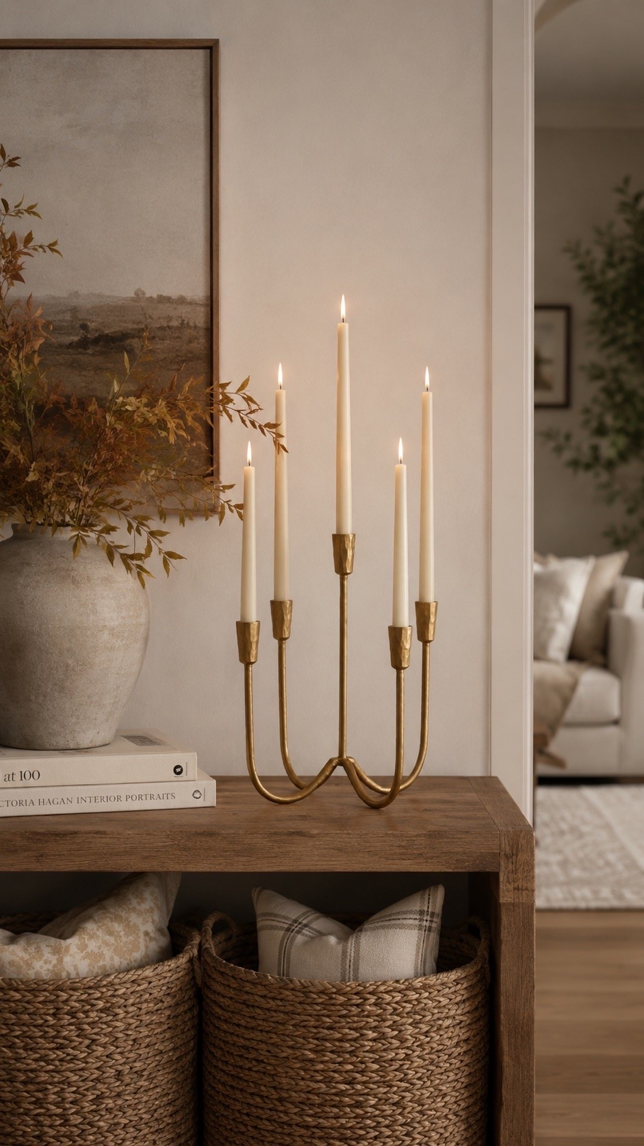 A boujee looking 5 taper candle holder for under $30 say less 😍😍 obsessed!

#LTKSeasonal #LTKHome