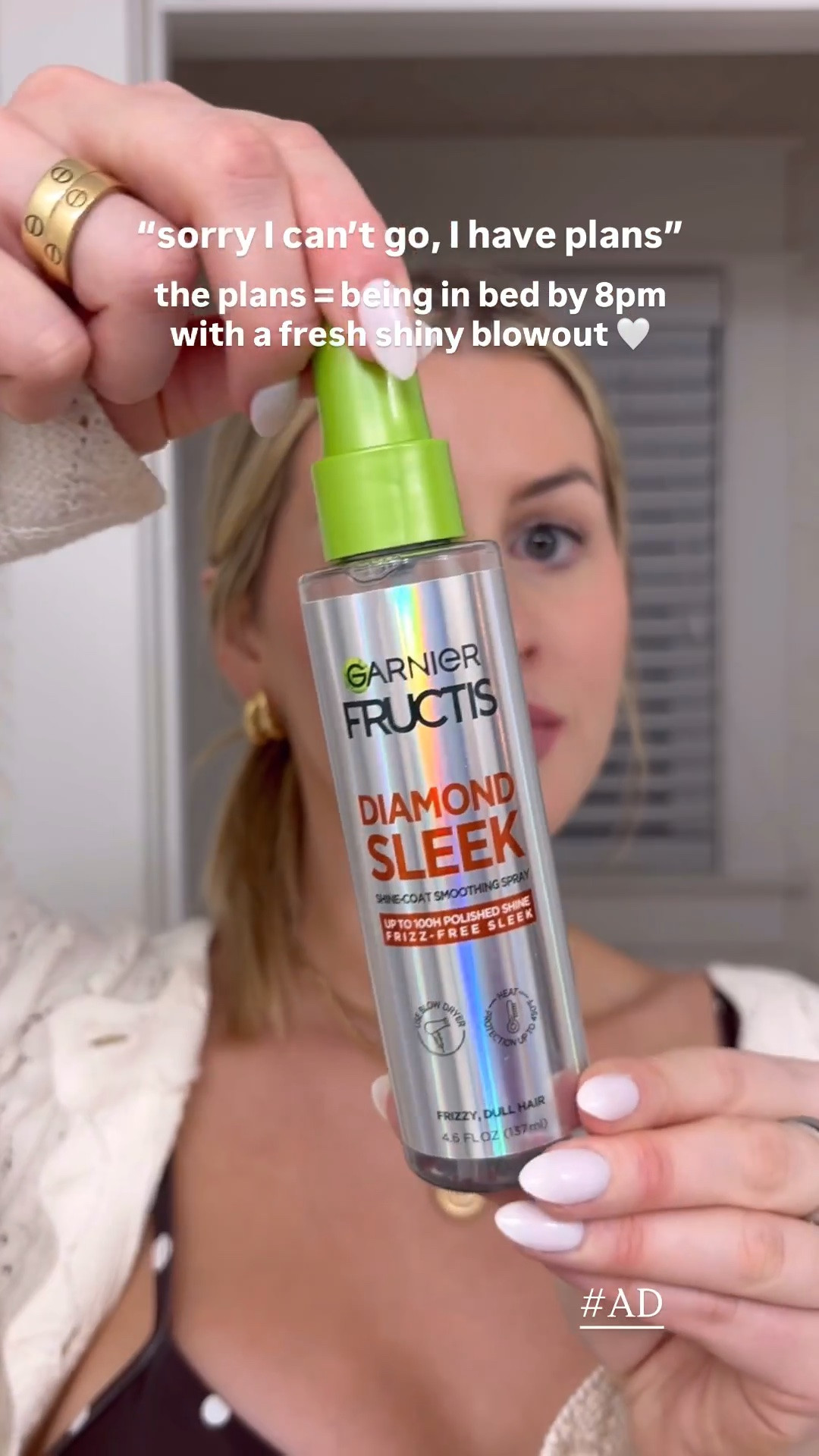 #ad self care nights at home >> 🫶🏼 unwinding & hair wash night with the new @garnierusa Diamond Sleek I picked up at @Target 🤎 You can shop them below! If you want smooth and shiny hair you need to try out these products! #TargetPartner #GarnierPartner  @shop.ltk #liketkit

#LTKselfcare