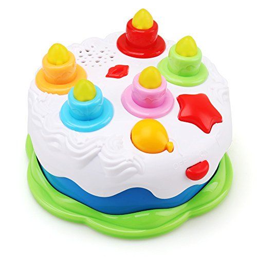 Amy&Benton Kids Birthday Cake Toy for Baby & Toddlers with Counting Candles & Music, Gift Toys fo... | Walmart (US)