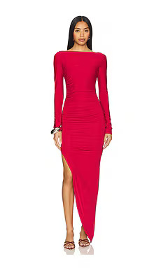 superdown Milly Maxi Dress in Dark Red from Revolve.com | Revolve Clothing (Global)