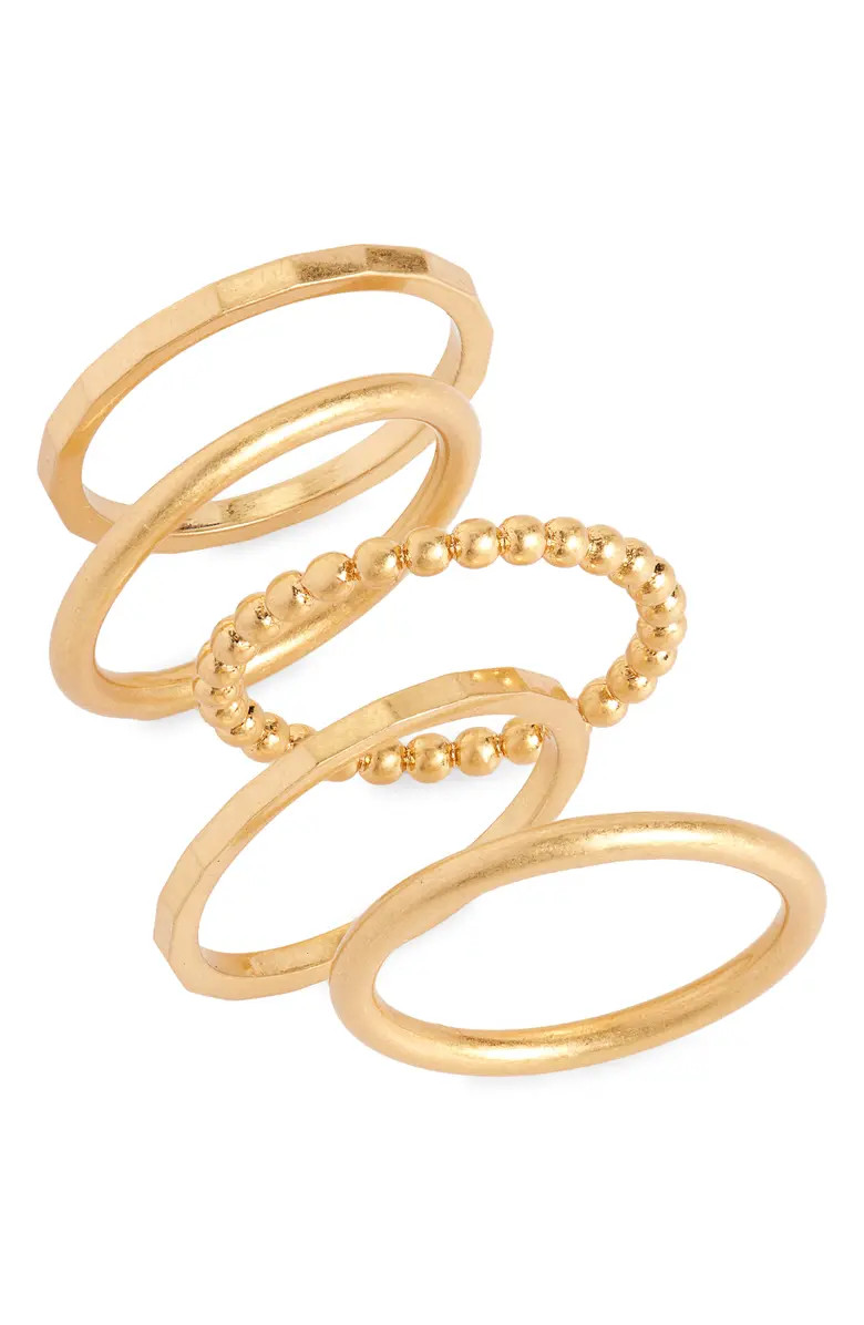 Simple Stacking Ring Set | Nordstrom | Nordstrom