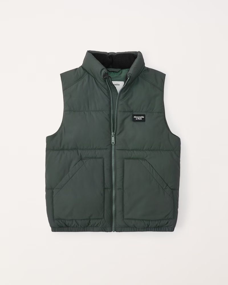 puffer vest | Abercrombie & Fitch (US)