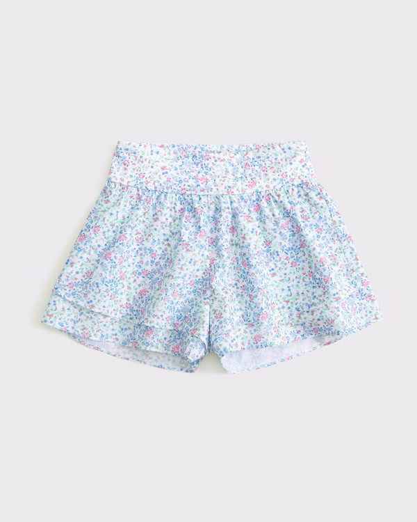 ypb ruffle shorts | Abercrombie & Fitch (US)