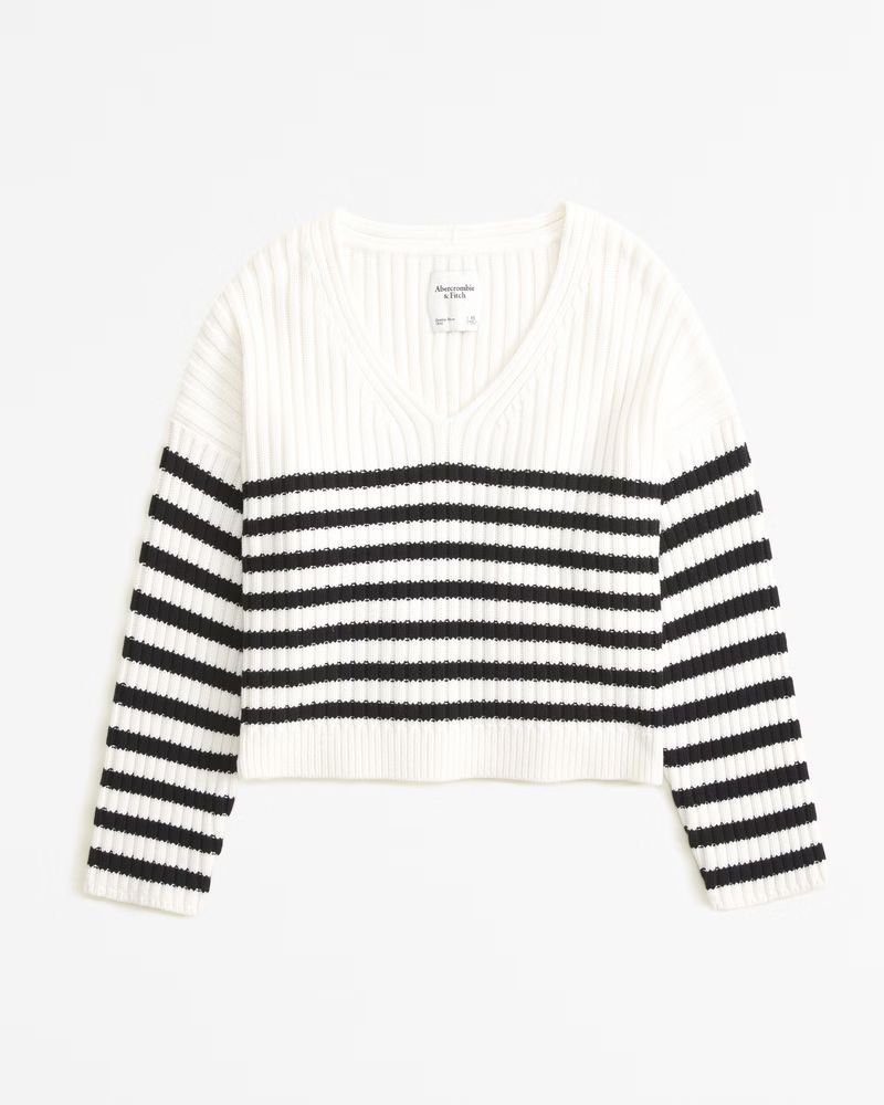 Women's V-Neck Sweater | Women's Tops | Abercrombie.com | Abercrombie & Fitch (US)