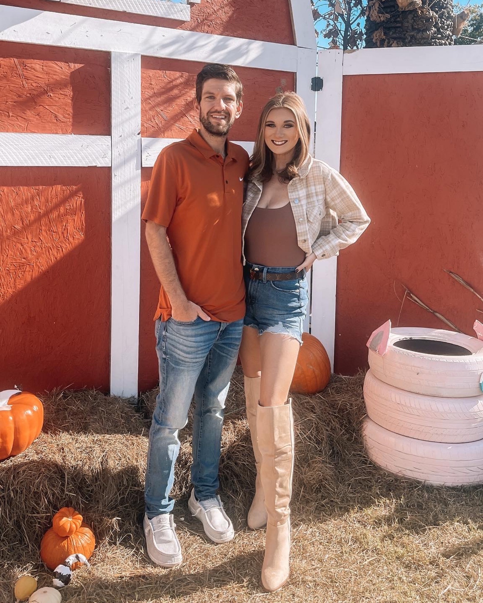 Pumpkin patch with my pumpkin 🧡🎃

#LTKSeasonal #LTKstyletip #LTKunder50
