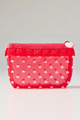 Mesh Hearts Pouch | Anthropologie (US)