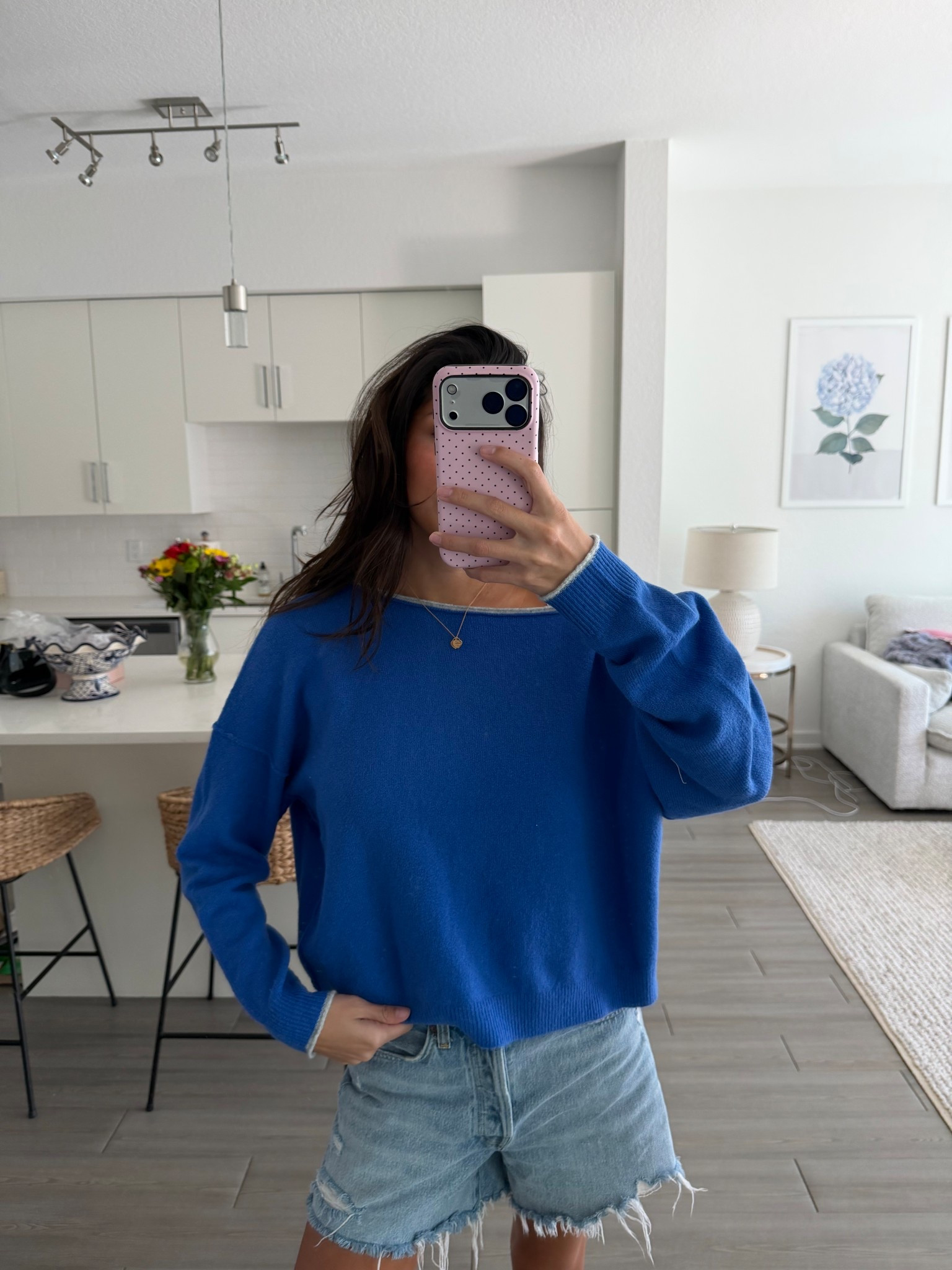 loveee the fit & color of this! wearing a size small