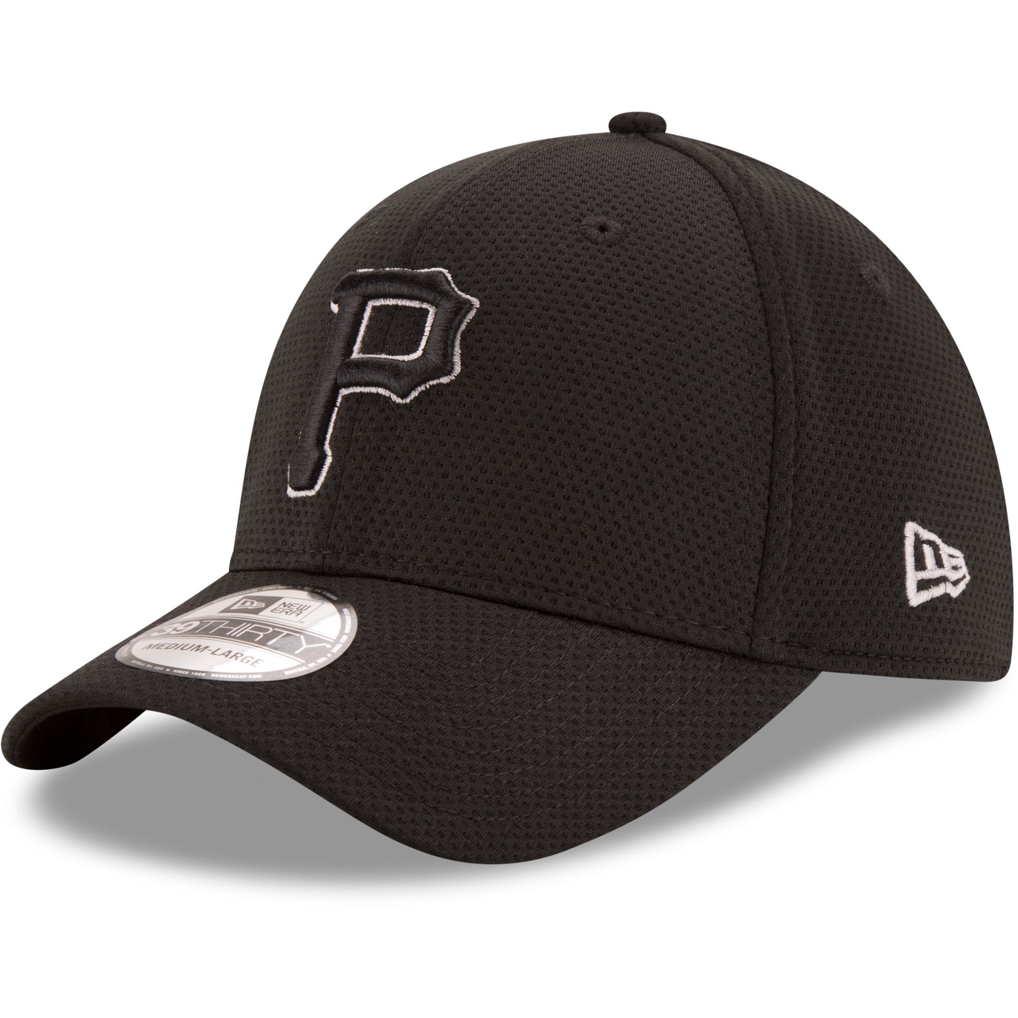 Pittsburgh Pirates New Era 39THIRTY Flex Hat - Black | Fanatics