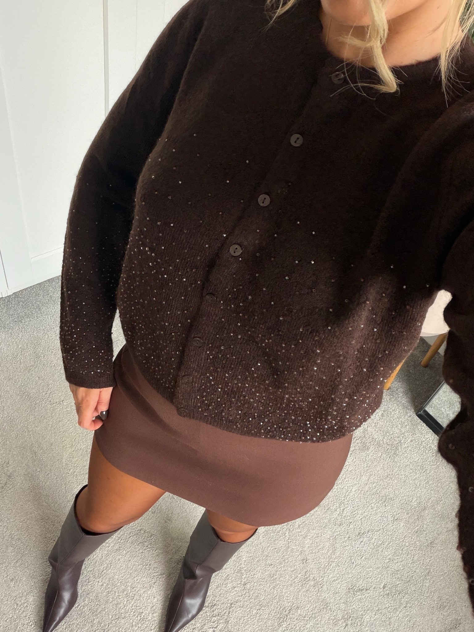 Cute Christmassy cardi 🎀✨✨

Wearing M 


#LTKfestive #LTKuk