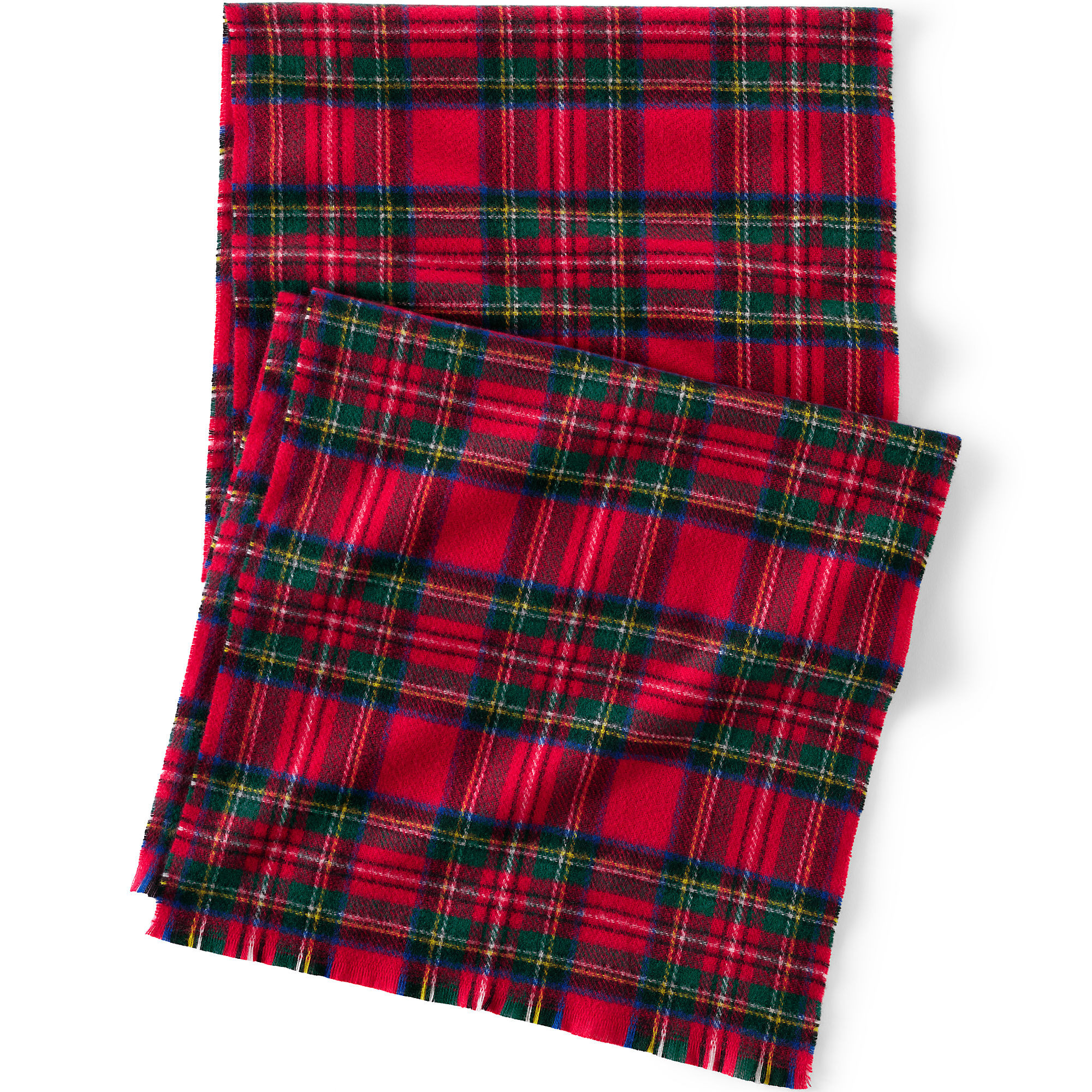 CashTouch Pattern Winter Scarf | Lands' End (US)