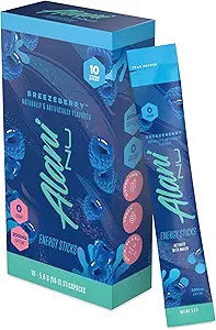 Alani Nu BREEZEBERRY Energy Sticks | Energy Drink Powder | 200mg Caffeine | Pre Workout Performan... | Amazon (US)