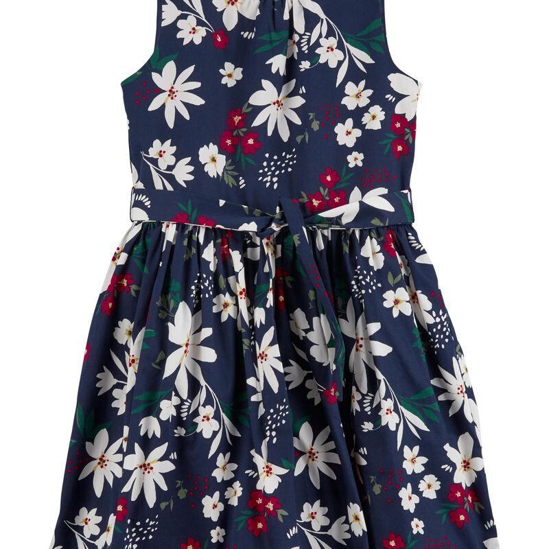 Kid Floral Sateen Dress | Carter's