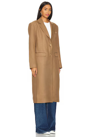 ASTR the Label Brylee Coat in Walnut from Revolve.com | Revolve Clothing (Global)