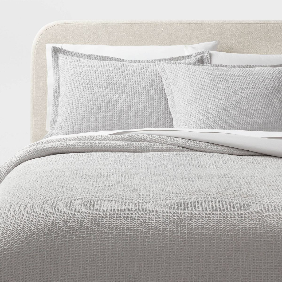 Washed Waffle Weave Duvet Cover and Sham Set - Threshold™ | Target