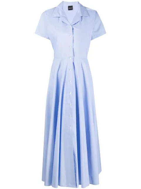 short-sleeve flared dress | Farfetch Global