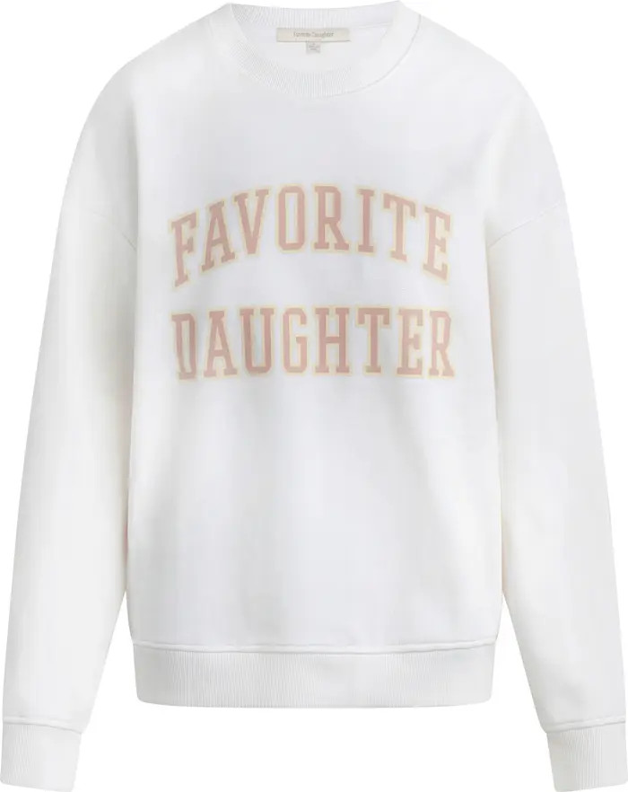 Collegiate Cotton Blend Sweatshirt | Nordstrom