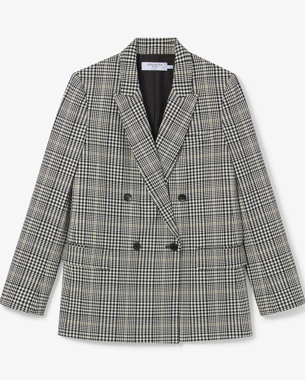 The O'Hara Blazer - Plaid Sharkskin | MM LaFleur