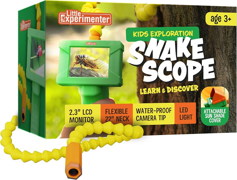 Borescope Snake Camera with Light for Kids, Unique, Educational STEM Toys, Easter Science Gifts f... | Amazon (US)