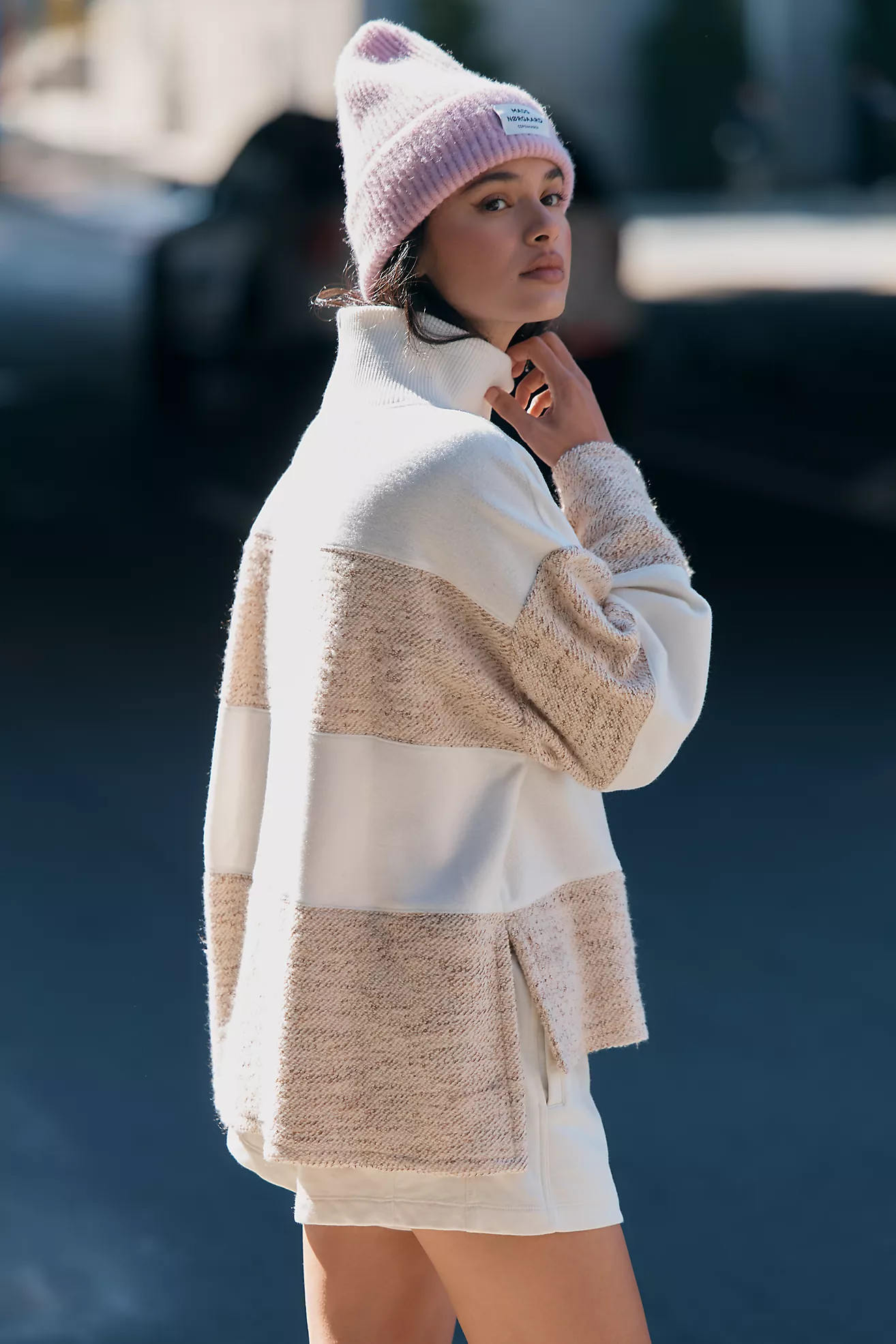 Daily Practice by Anthropologie Long-Sleeve Poncho | Anthropologie (US)