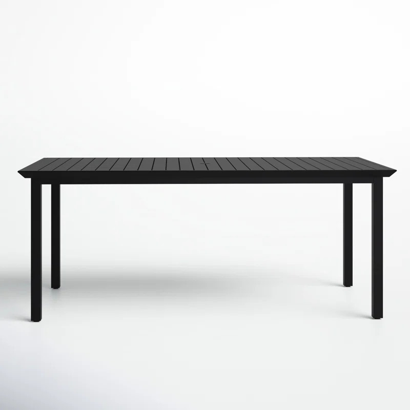 Everlee Metal Outdoor Dining Table | Wayfair North America
