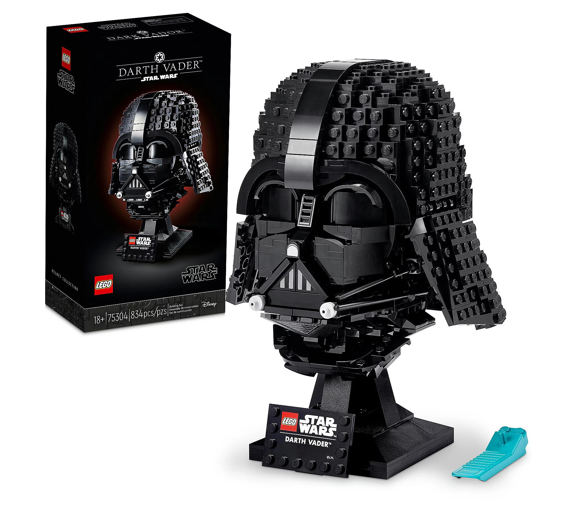 LEGO Star Wars Darth Vader Helmet 75304 Collect ible Build Set | QVC
