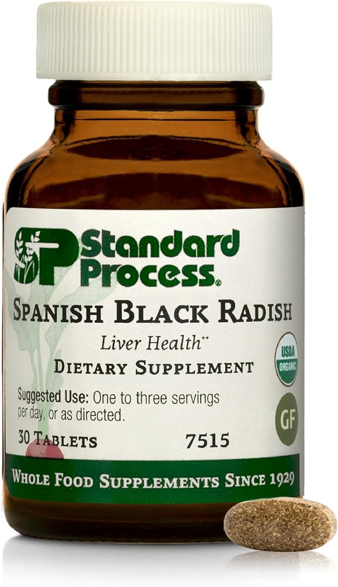 Standard Process Spanish Black Radish - Liver Health Dietary Supplement - Gallbladder Health & Di... | Amazon (US)