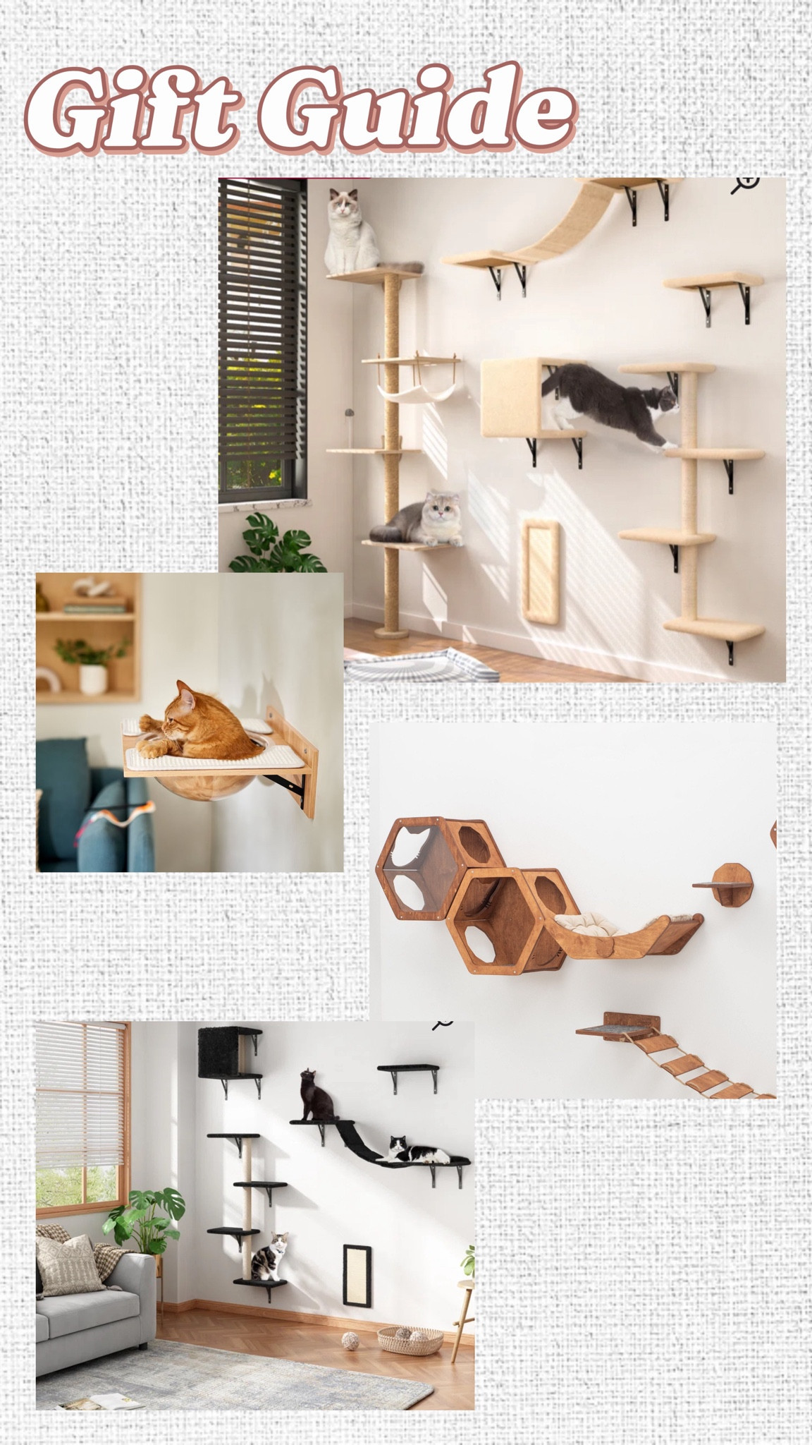 Gift guide for the cat lover! 

#CatLover #CatLoverChristmas #ChristmasGiftIdeas #ChristmasGifts #CatLoverGift #CatLoverGiftGuide #GiftGuide #LTKFind #HolidayGiftIdea #HolidayGifts #CatMom #CatMomGift #CatMomGiftIdea #LTKFindsUnder100 #LTKFindsUnder150

#LTKfindsunder100 #LTKGiftGuide #LTKhome