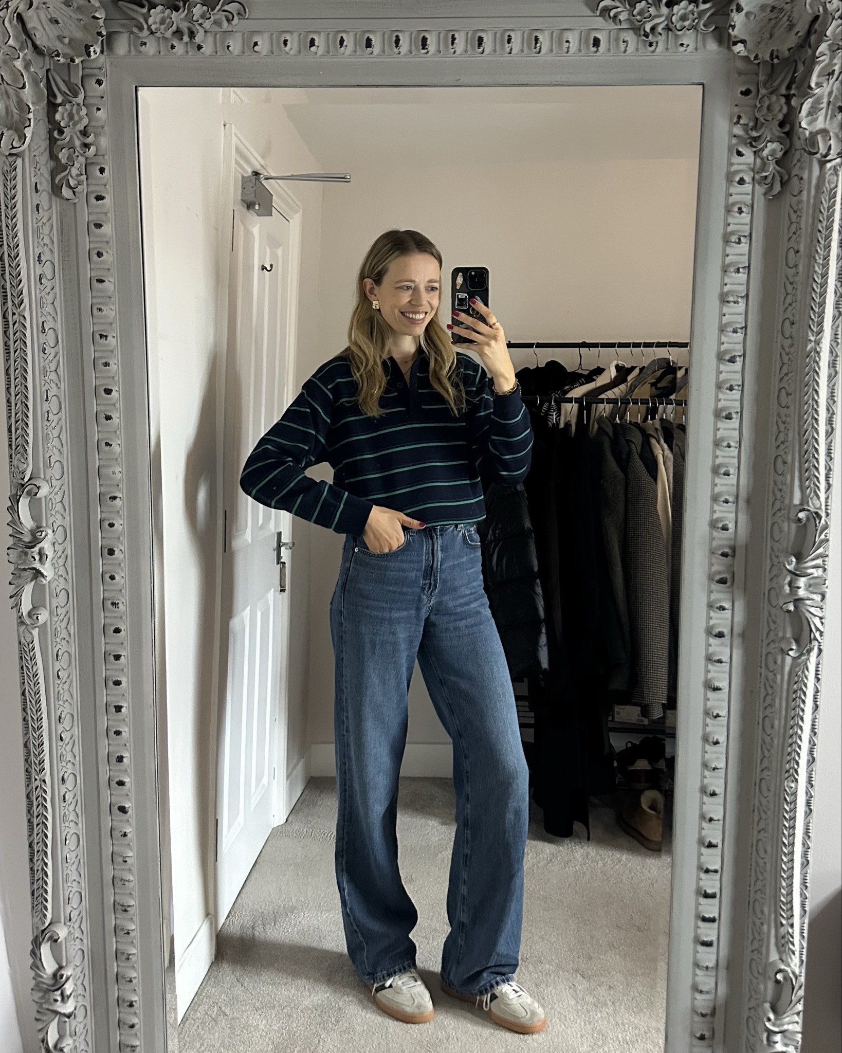 Rugby shirts are forever a staple in my wardrobe🤍 Such an easy throw on for a fresh casual look🫶🏼













#rugbyshirts #casualstyle #ootdinspo #easystyle #styleinspo


#LTKeurope #LTKspring #LTKuk